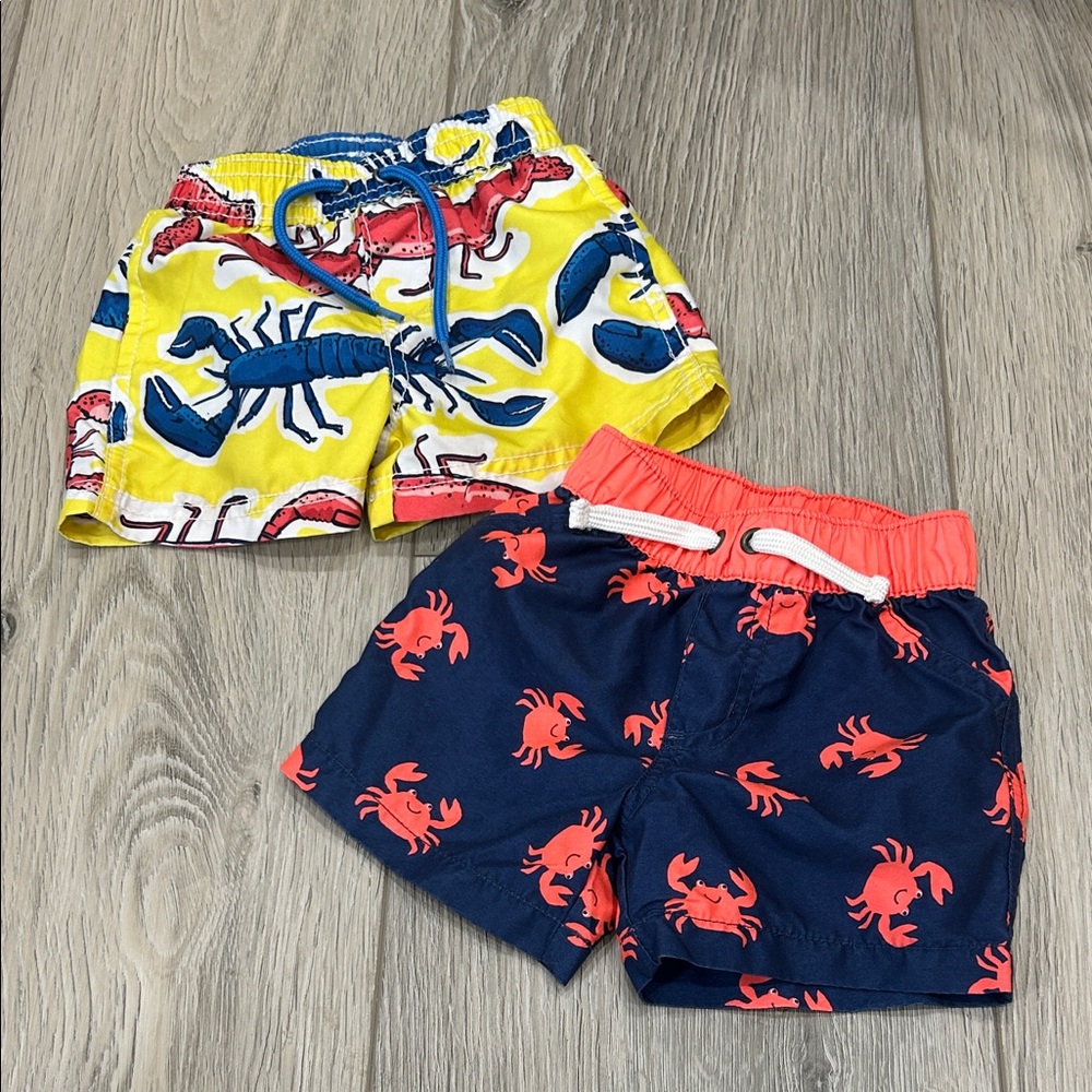 Carter’s Infant Boy Swim Shorts (set of 2)
